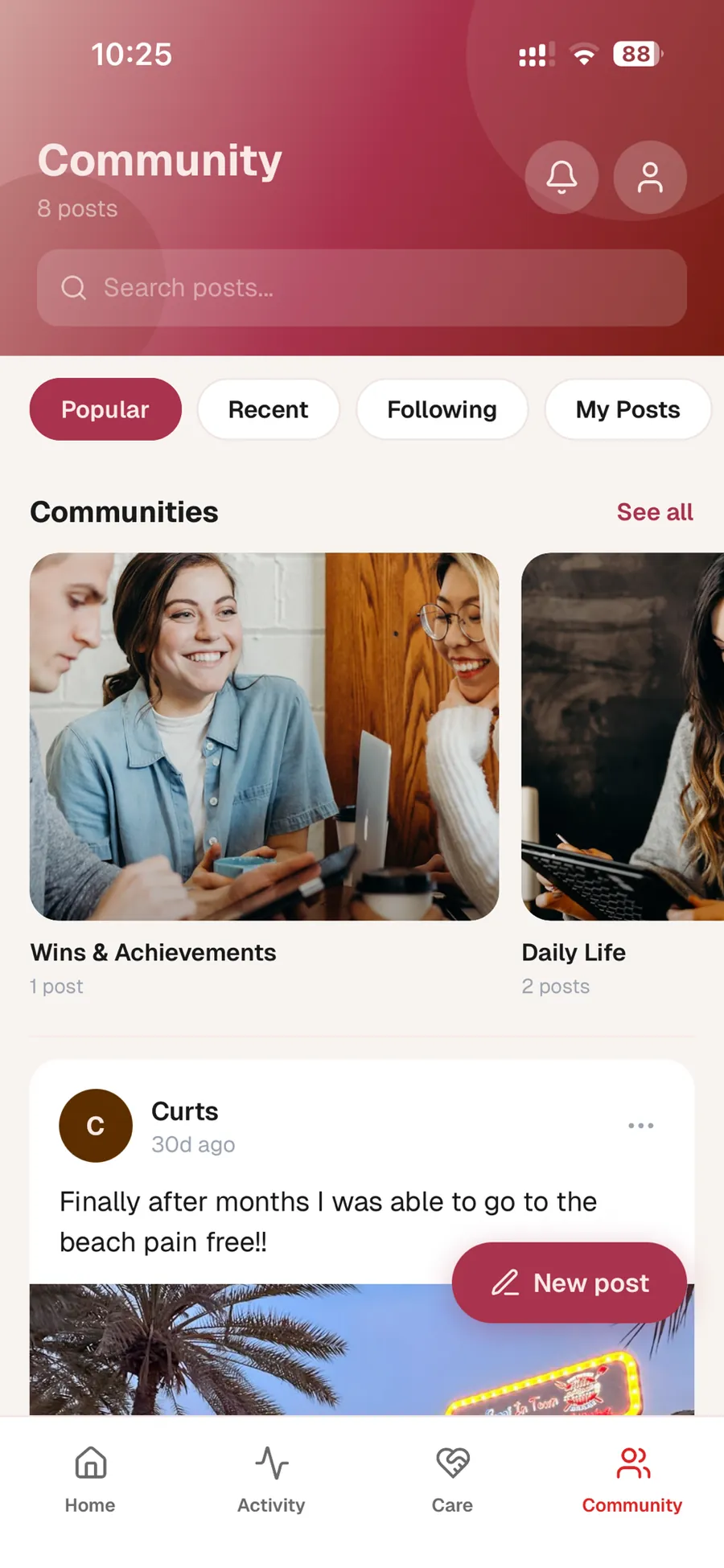 Community screenshot